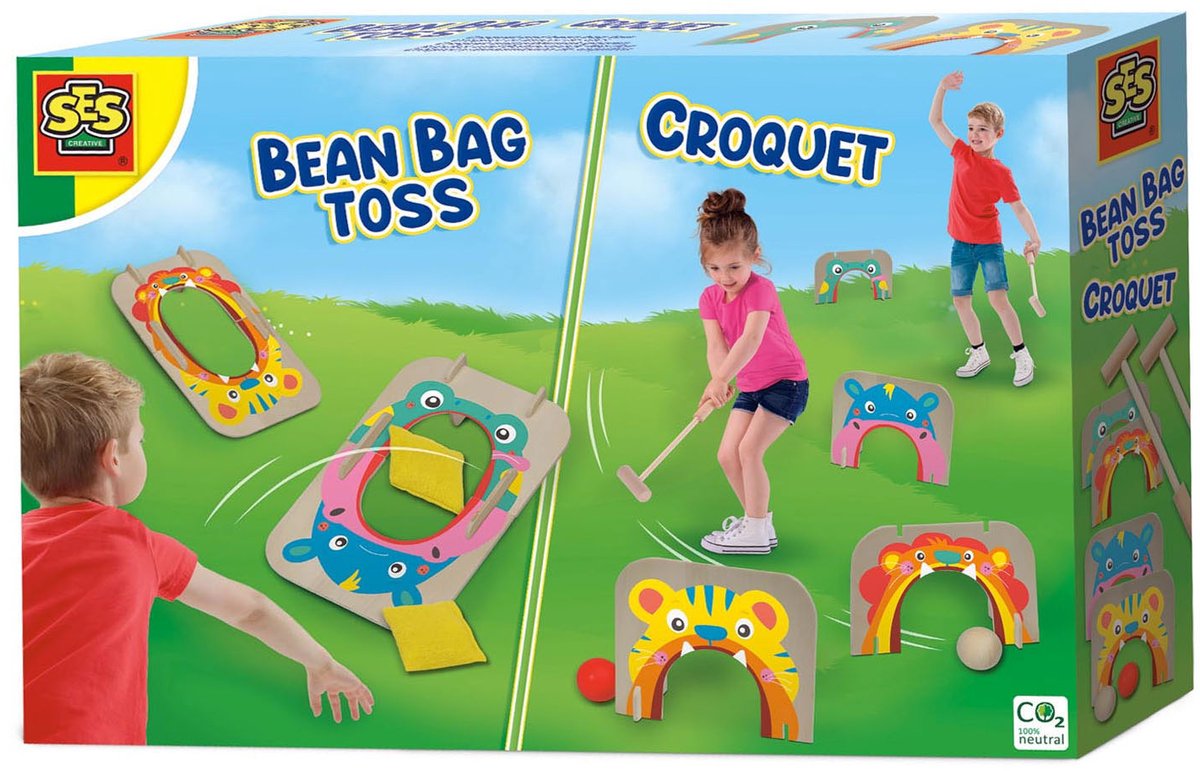 Creative sessions, croquet, and beanbag toss