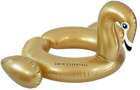 Swim essentials - swimming pool - ø95 cm - gold - dreamscape - child - flamingo head
