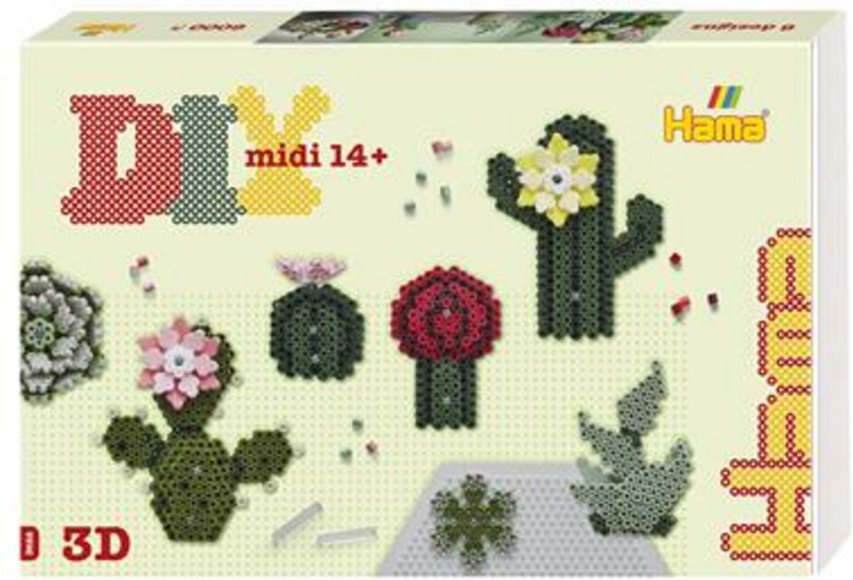 Hama art 6000 korálky sukulenty - 3622