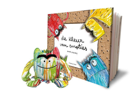 Clavis the color of emotions. book + cuddly toy