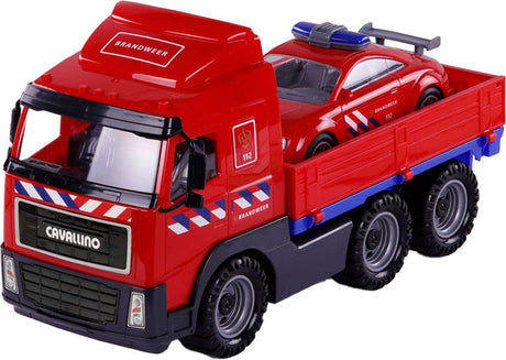 Cavallino fire truck and fire engine, scale 1:16