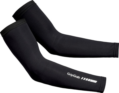 Gripgrab - UPF 50+ UV protect arm sleeves summer bicycle arm warmers UV protection - black - unisex - size L