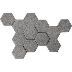 Bach acoustic hexagons hammerer fleece grey