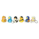 Duckiez keychain duck foam colored - 24 pcs