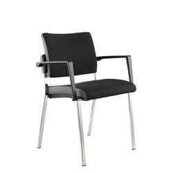 Bach visitor chair hammerer vsbp1 black fabric
