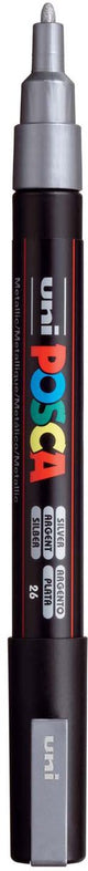 Posca uni uni paint marker 3m silver