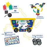 Clics Rollkasten-Bausteine – Baukasten 15in1