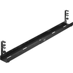 Act adjustable cable duct for under a desk, mounting via clamp system 80cm 100cm 120cm ac8376