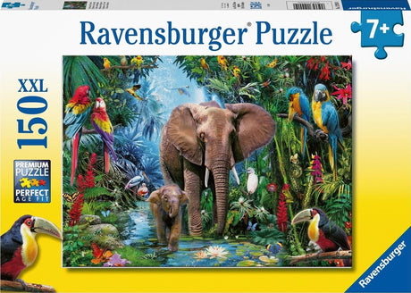 Ravensburger Elefanten am Dschungel, 150 Stéck. xxl