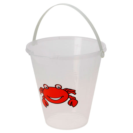 Beach bucket crab