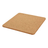 Coaster cork square, 6 pcs.