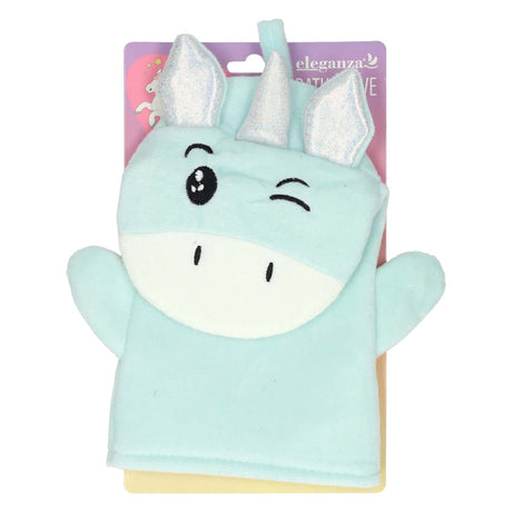 Washcloth unicorn