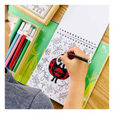 Tiger tribe coloring set garden creatures coloring fun for children - creative set.