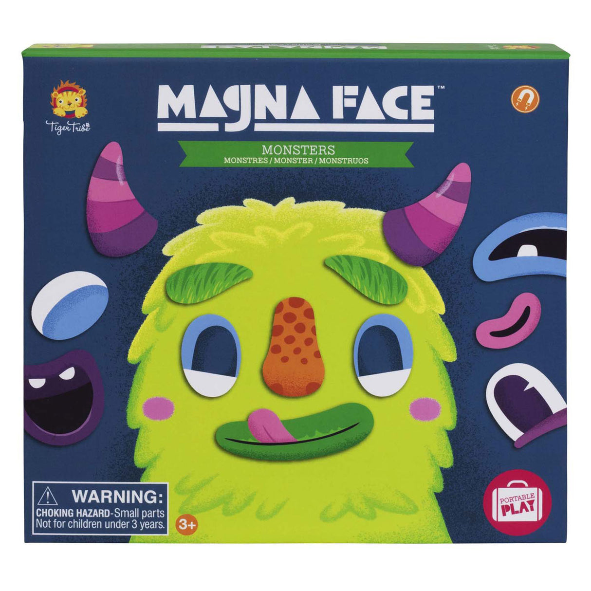 Selecta magna face - monsters magnet game