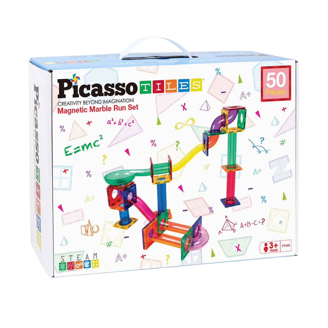 Selecta picassotiles marble run - magnetne gradbene ploščice - 50 kom.