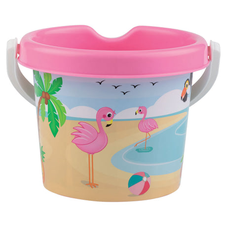 Androni toddler bucket flamingo