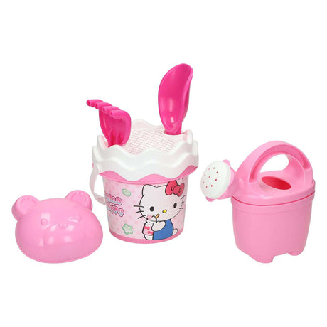 Simba bucket set 6 pieces and 13 cm-hello kitty