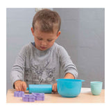 Ensemble de café et de pâtisserie Dantoy - Ensemble de cuisine jouet coloré pour enfants.