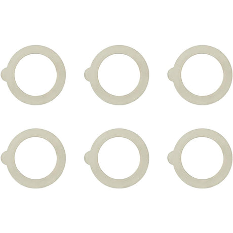 Bormioli rocco fido konserveringsburk ring rund gummi 90 mm 6 stycken för konserveringsburk