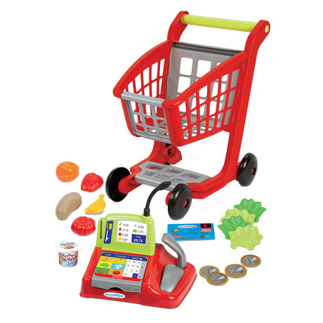 Écoiffier 100% Chef Supermarket Trolley and Cash Register