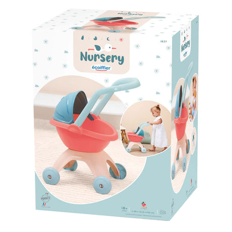 Écoiffier ecoiffier nursery doll pram pastel