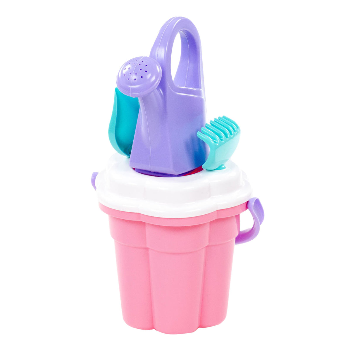 Cavallino xl classic bucket set pink, 5 pcs.