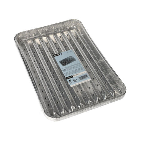 Papstar grill dishes aluminum 34.5cm 5 pieces