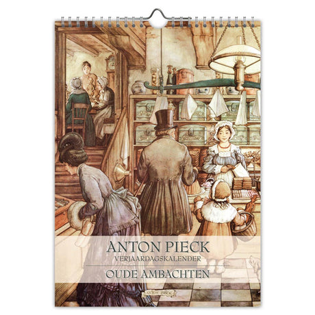 Comello anton pieck 'old crafts' 18x25cm