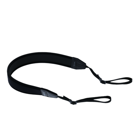 Mattbälte de luxe rak neopren 43 mm m-6753h