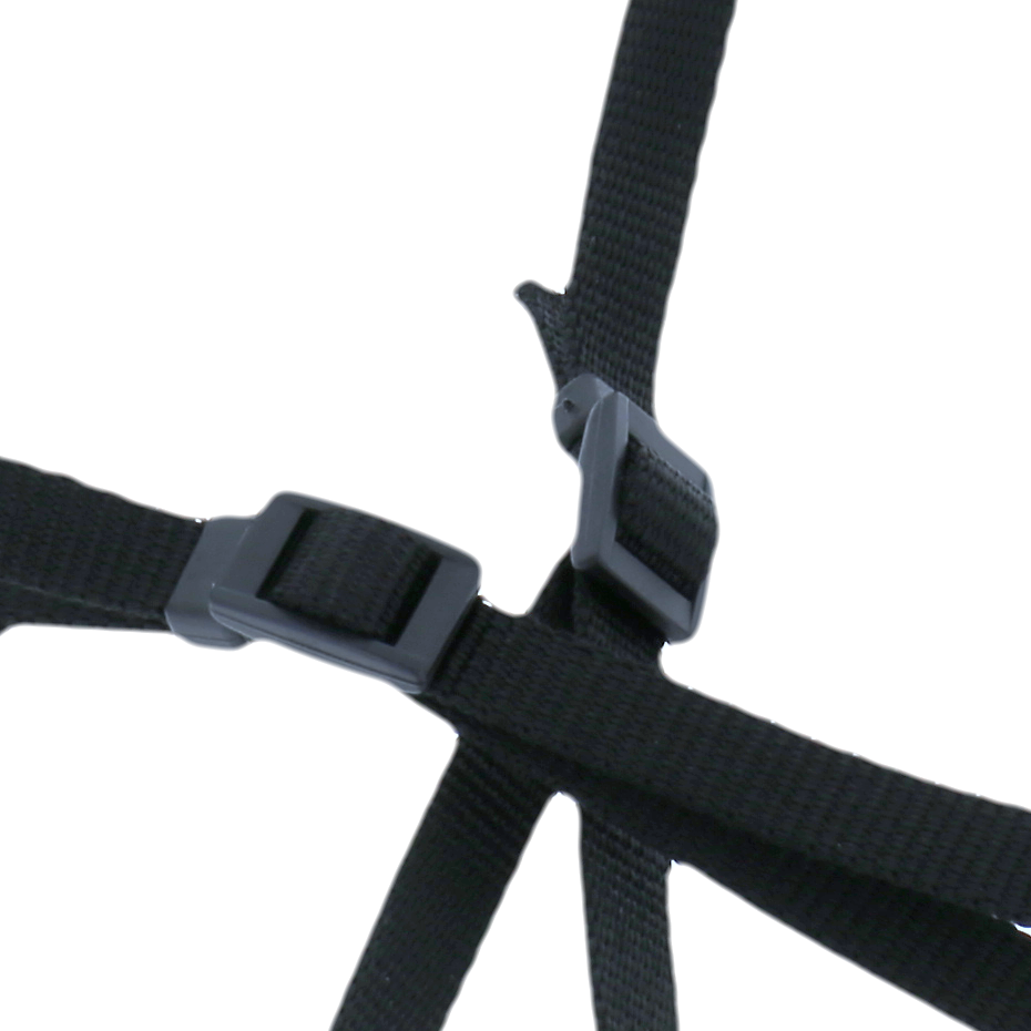 Mattbälte de luxe rak neopren 43 mm m-6753h