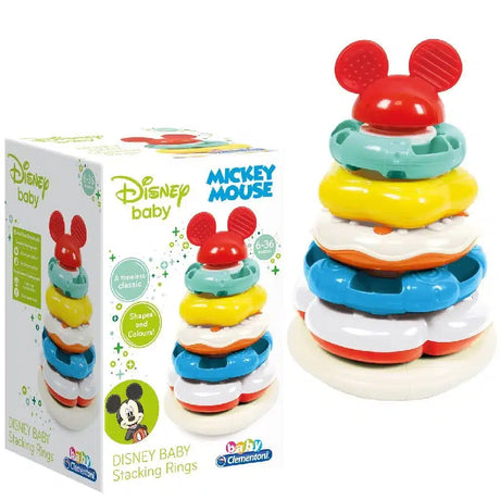 Clementoni - Disney Mickey Mouse Stacking Rings