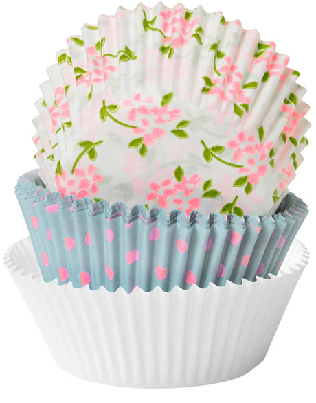 Duni cupcake formar söta rosor ã˜5,5cm tub med 75 bitar
