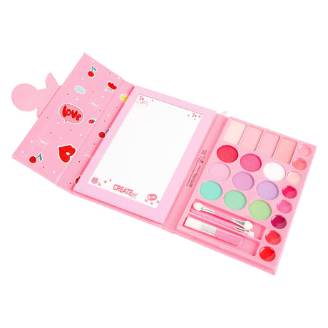 Canenco create it! make-up book magnetic closure cherry