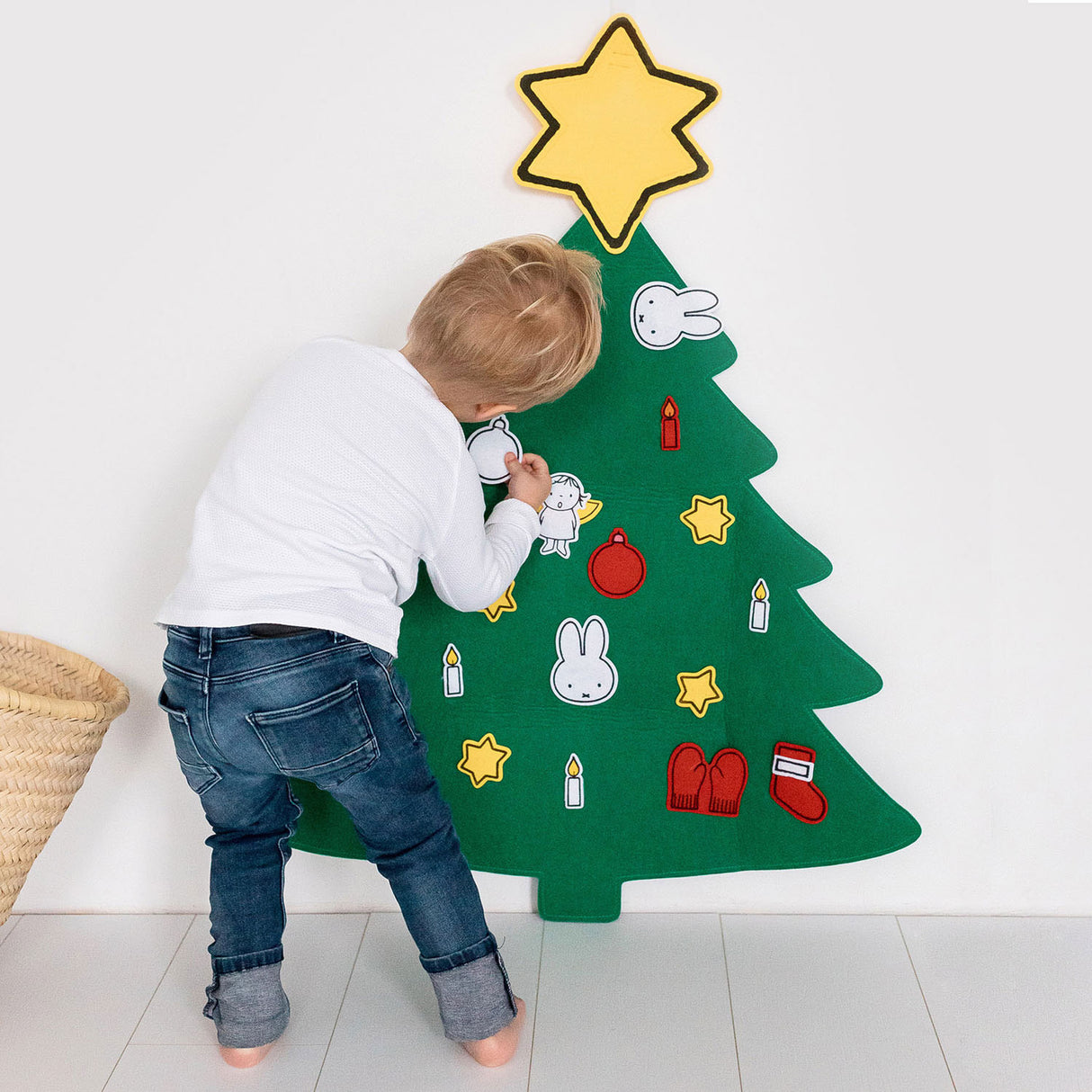 Bambolino toys Miffy Christmas tree felt