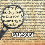 Carson Balie Display eidel