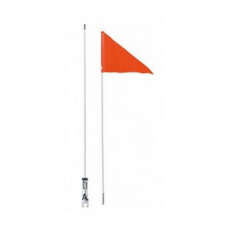 Orange safety flag