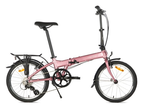 Rower składany dahon 20 mariner d8 fioletowo-metaliczny róż
