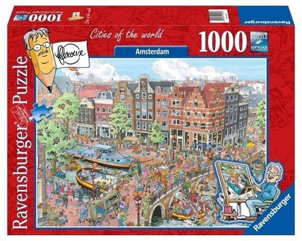 Ravensburger puzzle fleroux amsterdam 1000db