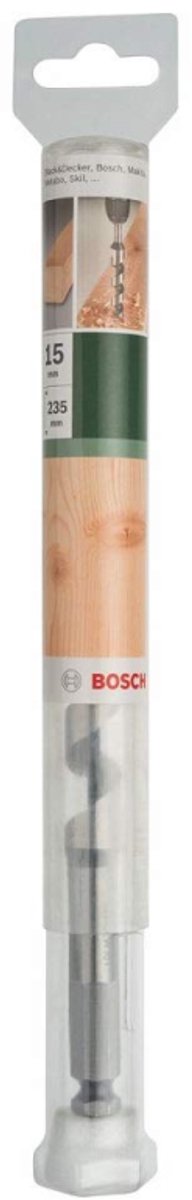 Bosch - wood snake drill, hexagonal 15.0 x 160 x 235 mm