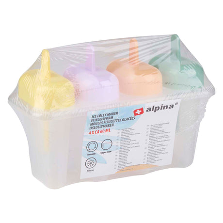Alpina ice lolly maker 4x59ml
