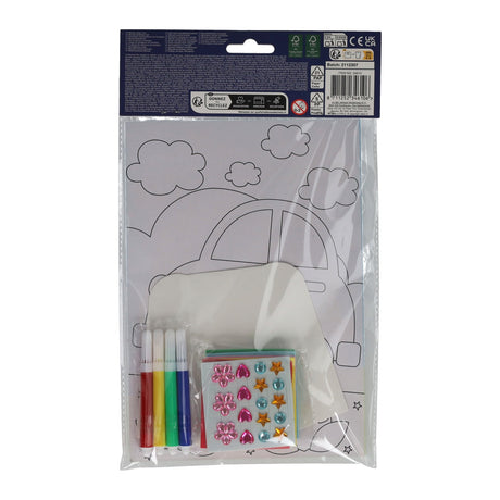 Sticker mosaic set - incl. stickers and markers
