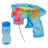 Bubble gun with light