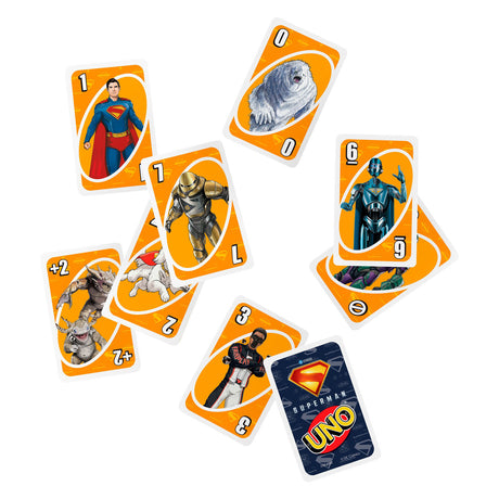 Игра с карти Mattel uno superman