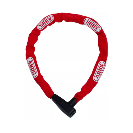Abus citychain 8800 95 vermelho - trava de corrente de bicicleta