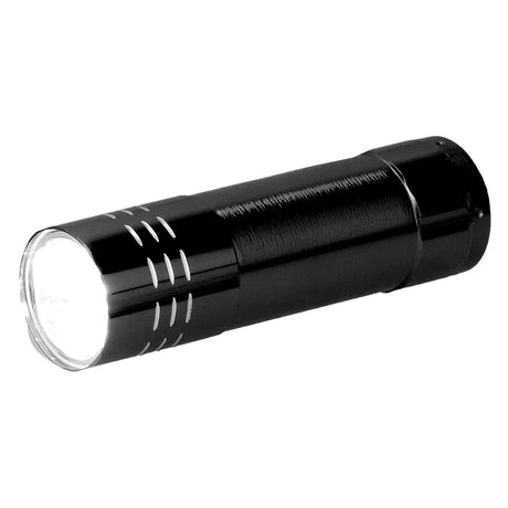 Colored Aluminum Flashlight 9 LED