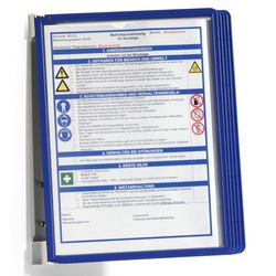 Durable wall element vario wall 5-pockets a4 bl