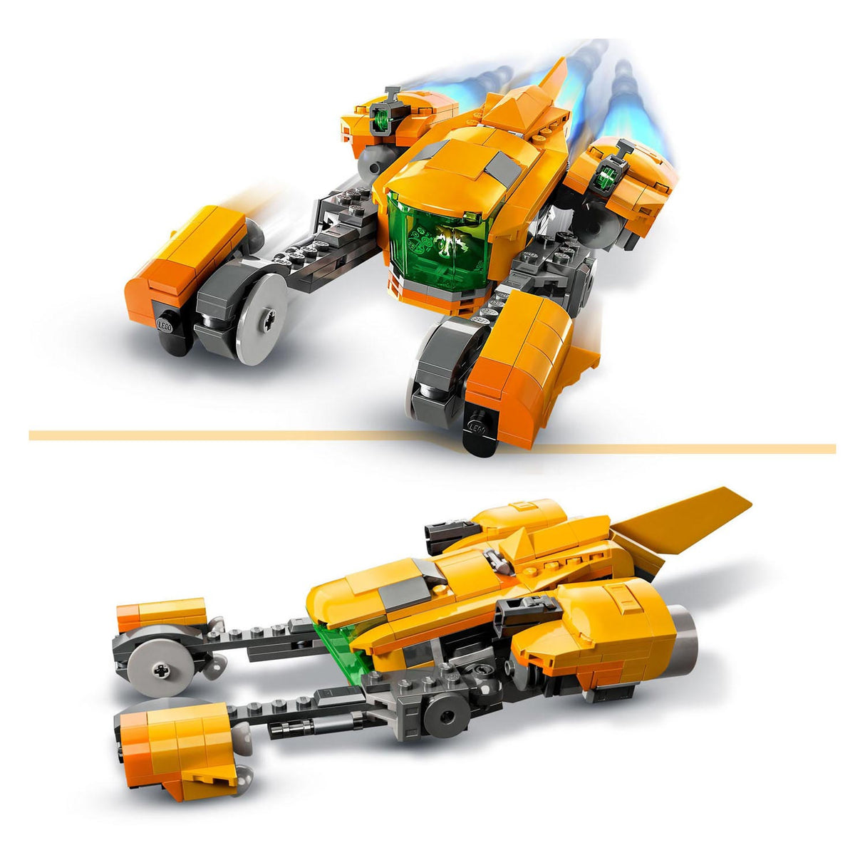 Lego super heroes 76254 the ship of baby rocket
