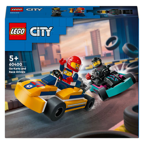 Lego city karti in dirkalniki - 60400