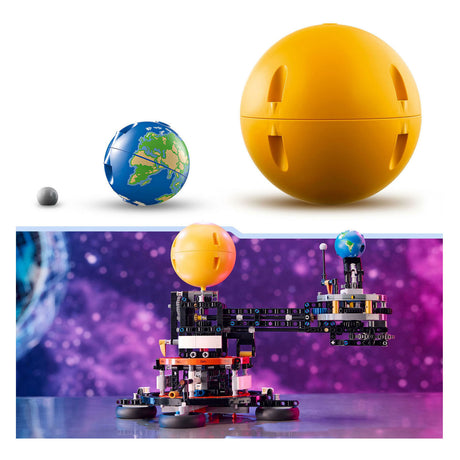 Lego technic - the earth and moon in motion construction toy