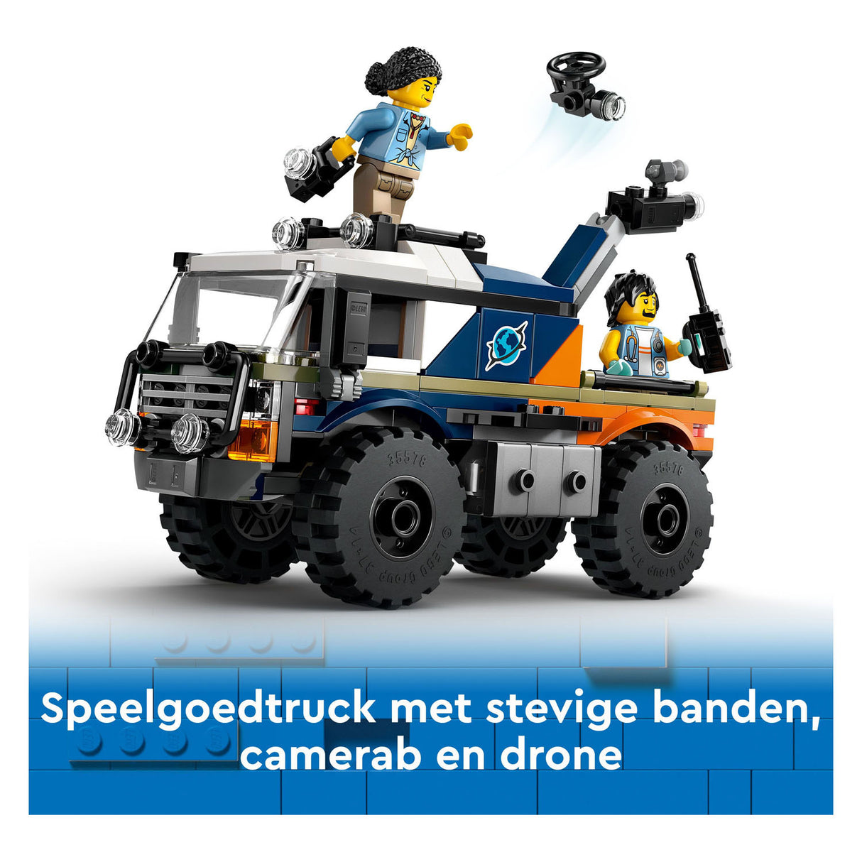 Lego city 60426 džiunglių tyrinėtojai: visureigis sunkvežimis